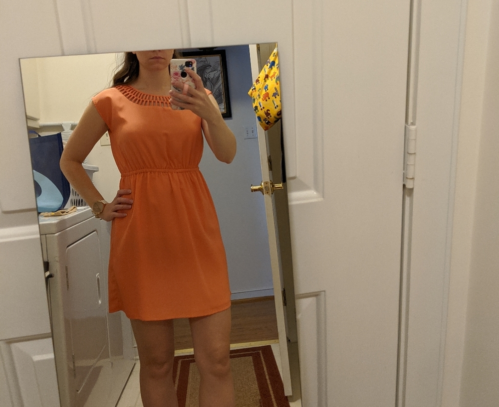 Orange Dress